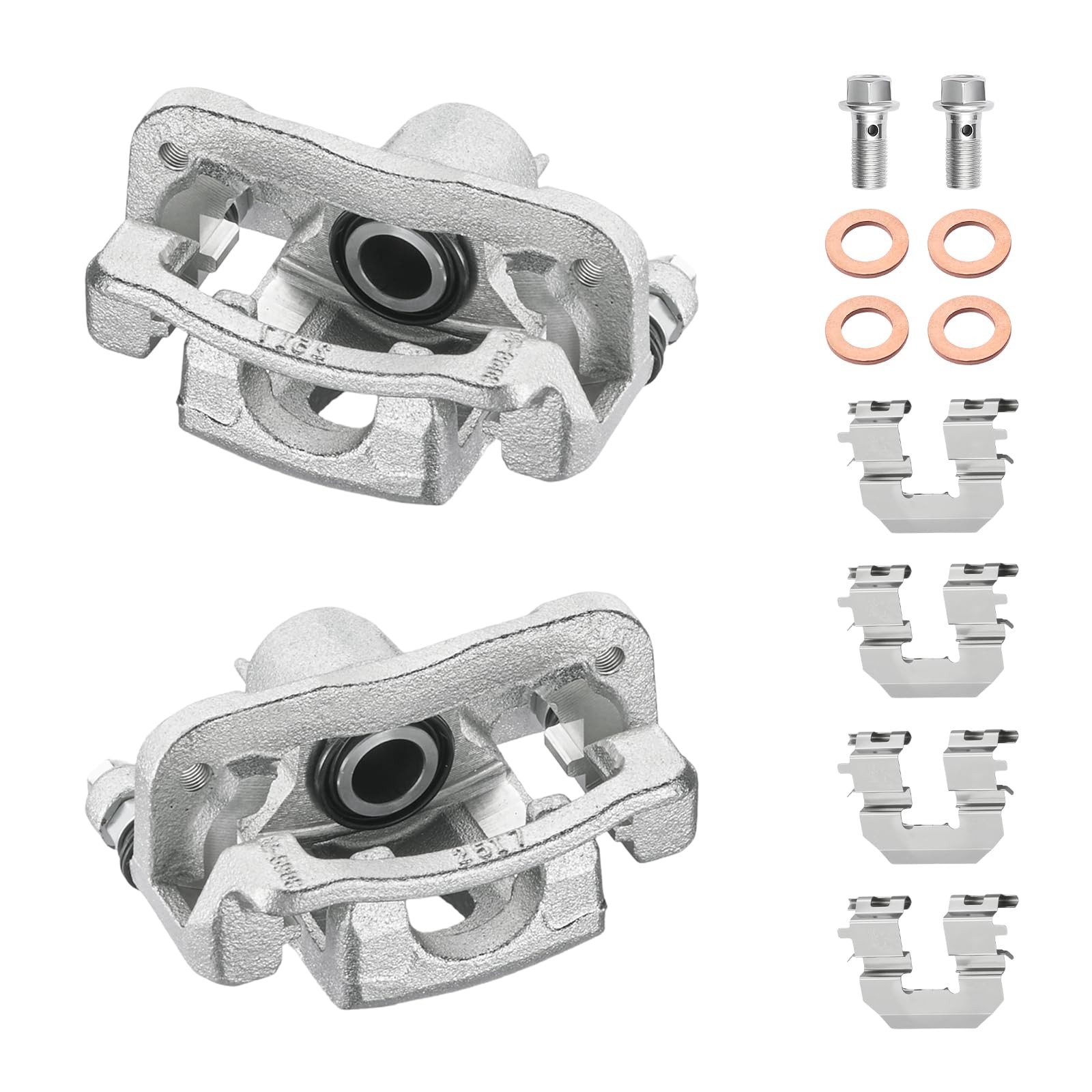 Bdfhyk 19-B6283 19-B6282 Rear Disc Brake Caliper Assembly Compatible Kia Soul