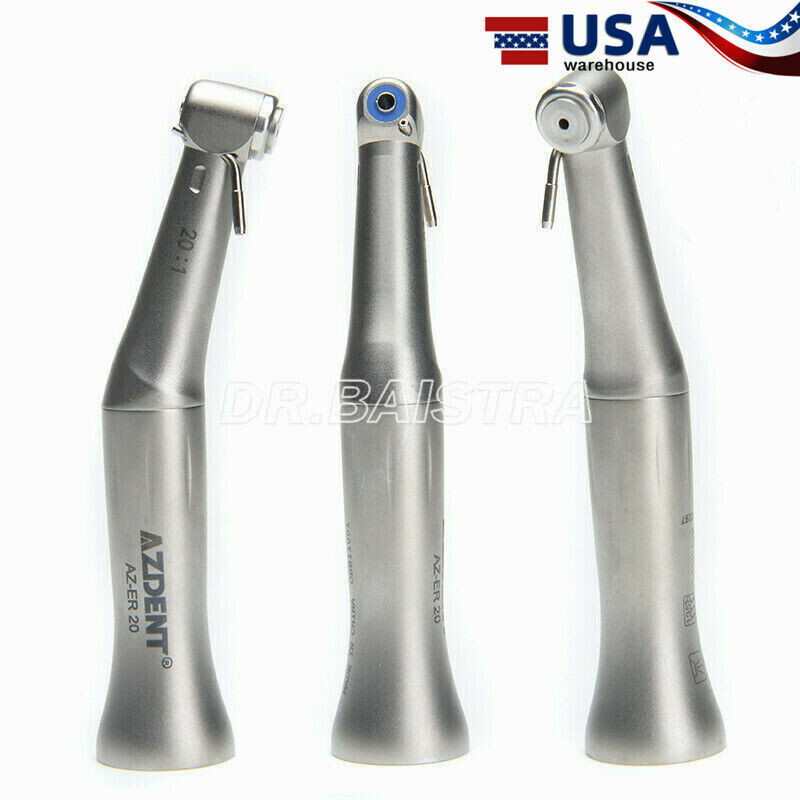 Dental 20:1 Reduction Implant Surgical Contra Angle Push Handpiece