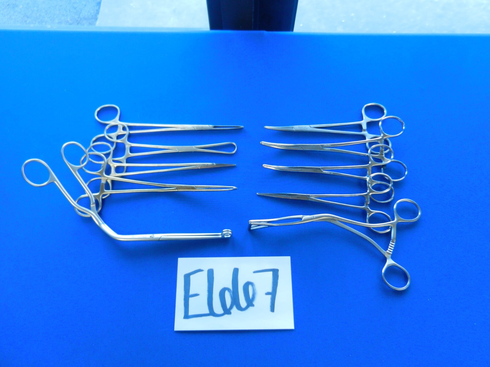 E667 Symmetry V. Mueller Codman Lot of 10 Forceps 16-22cm Overall Length