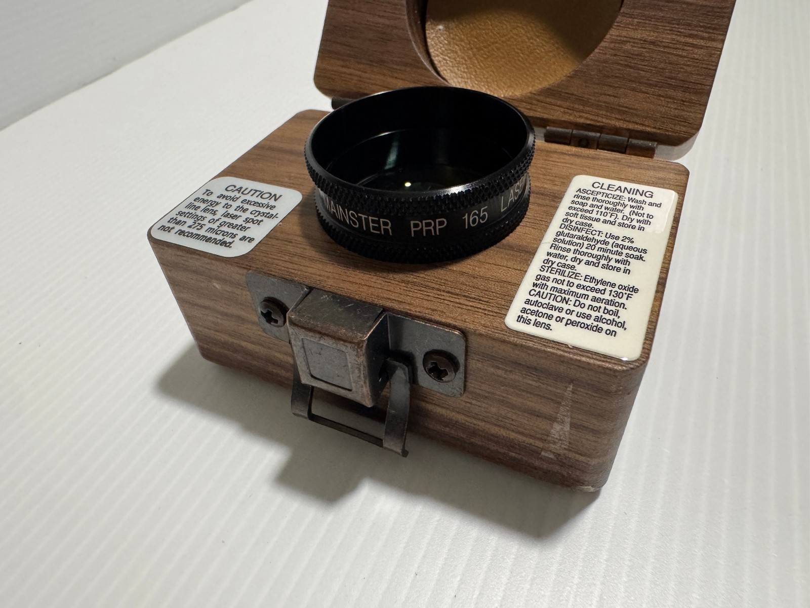 Ocular Mainster PRP 165 Lens Ocular Instruments OMRA PRP 165 Unit part broken .