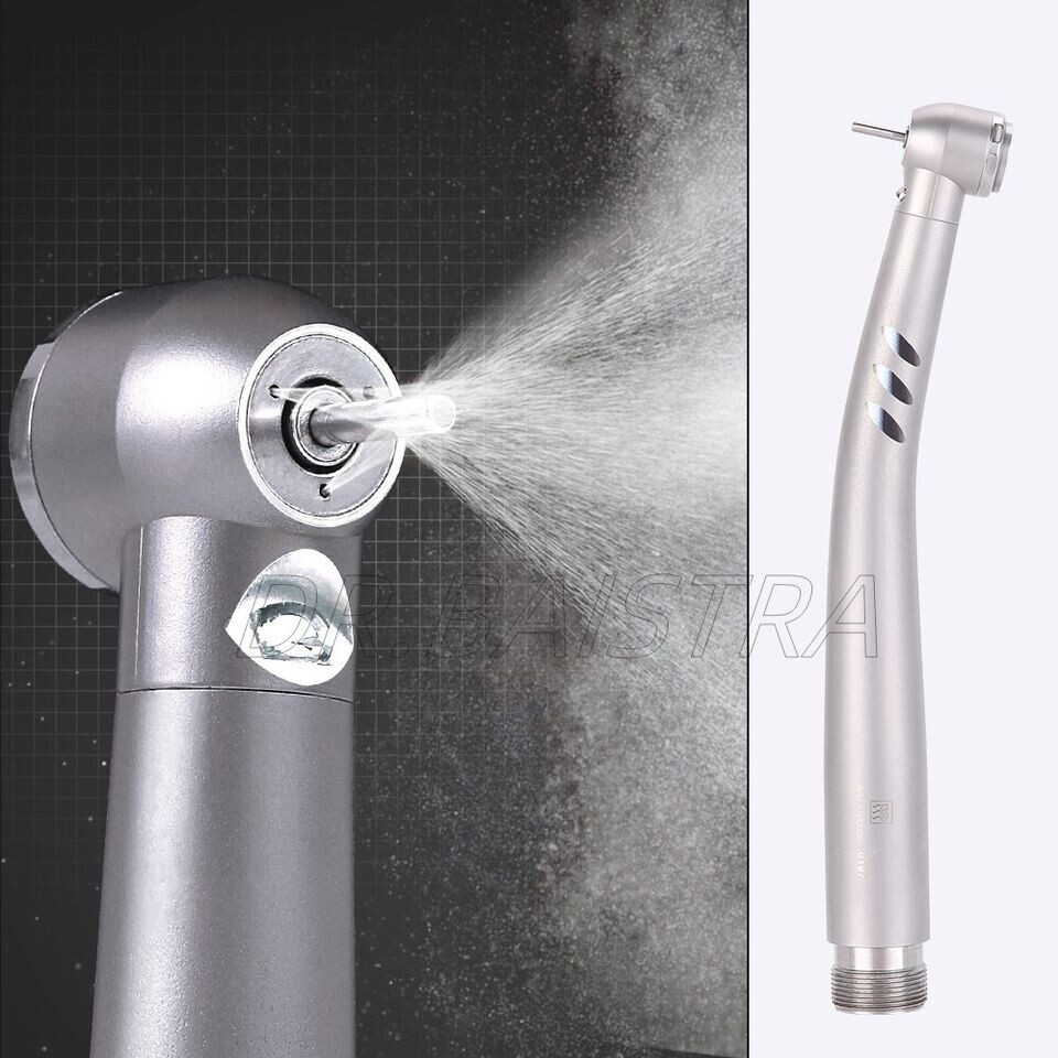 Dental Fiber Optic LED E-generator high speed handpiece Turbine 2Hole/4Hole