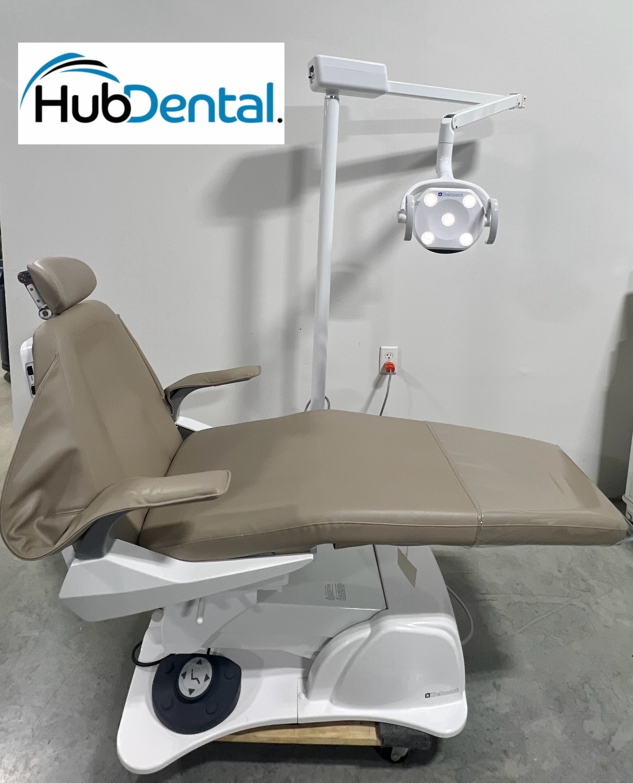 Belmont Bel-20N Dental Chair With Belmont 2022 Clesta LED Light/Post. Excellent!