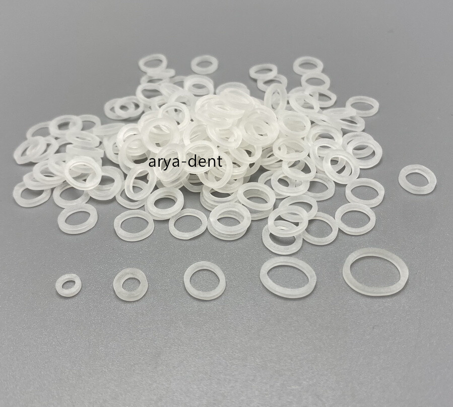 2.5/3.5/4.5/6.5OZ Dental Orthodontic Rubber Bands Elastic Tie Clear Latex Braces