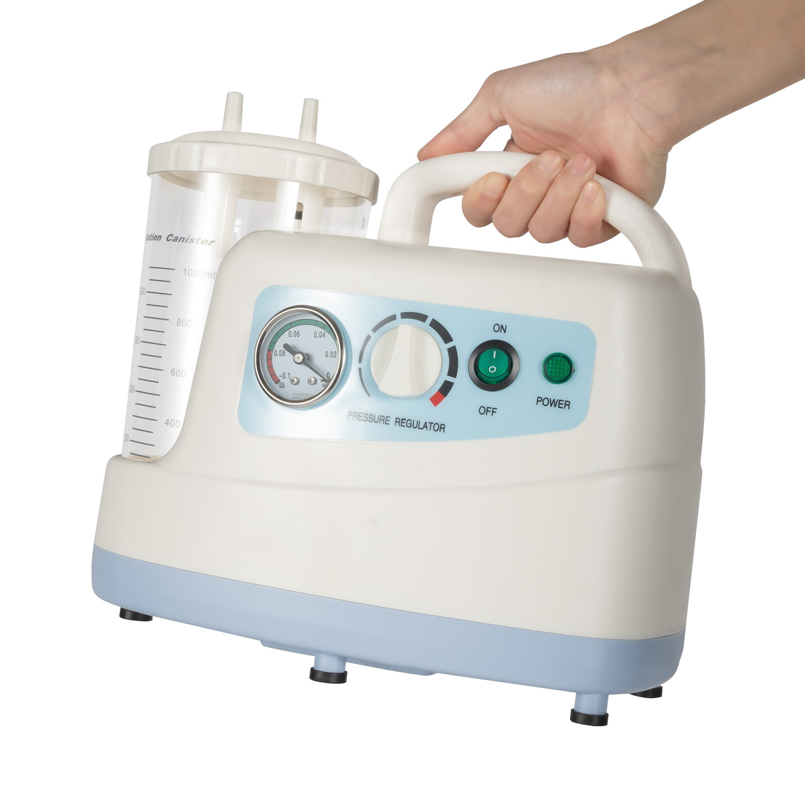 Emergency Medical Portable Aspirator Vacuum Phlegm Unit Mucus Suction Machine