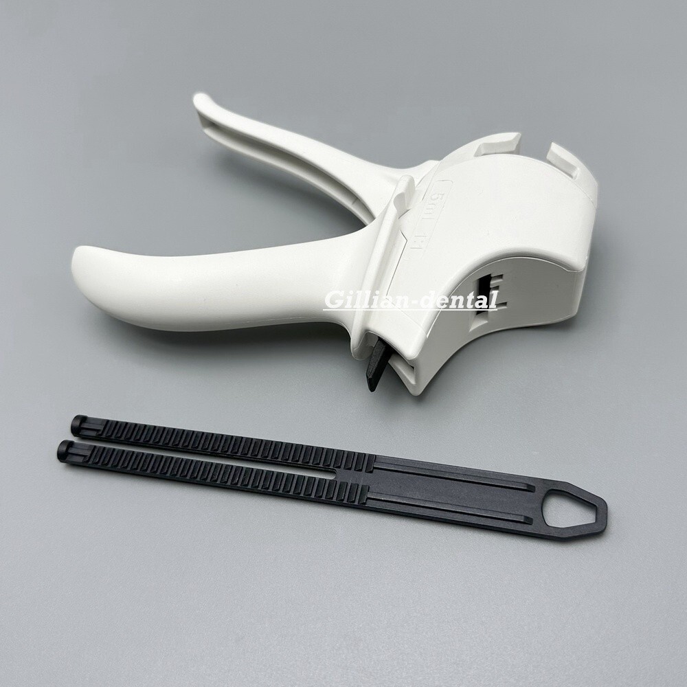 Dental Activa-Spenser Type Dispenser Gun For 5Ml 1:1/10:1 Automix Syringe Cement