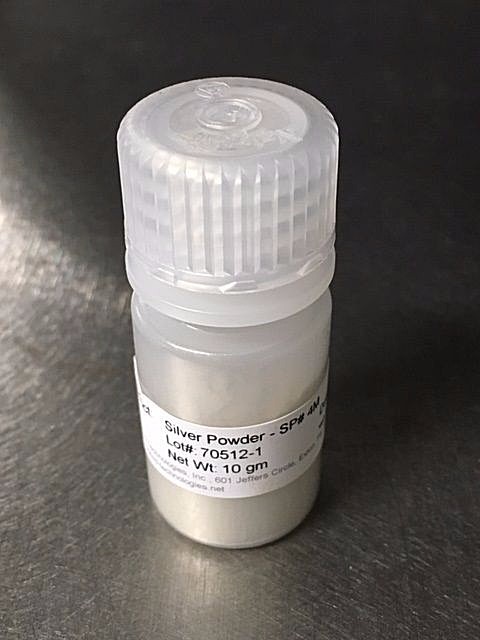 Silver Powder, General Purpose, Laboratory Grade, 99.9% Pure Silver – 25 gm