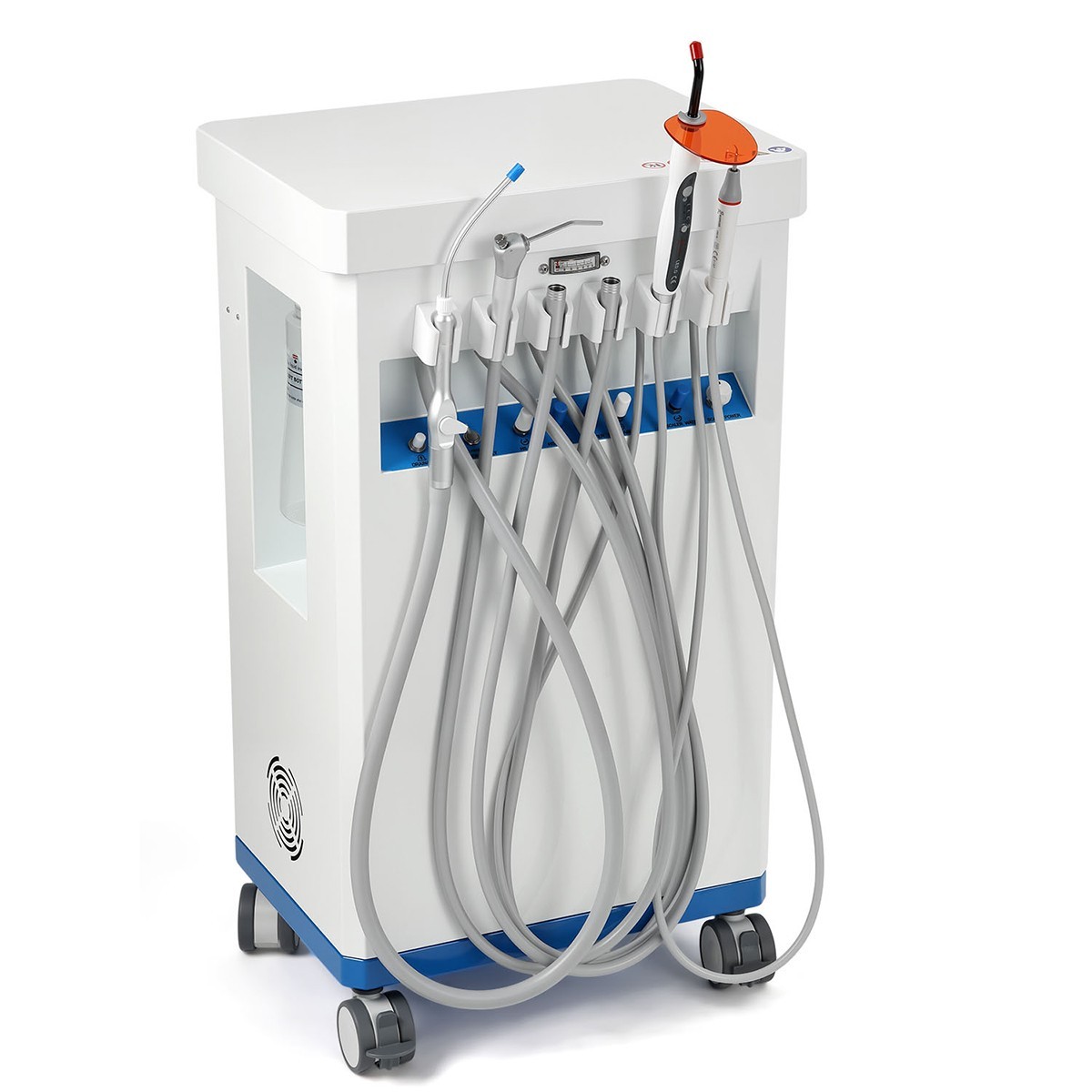 FDA Portable Dental Unit System Air Compressor Ultrasonic Scaler Curing Light