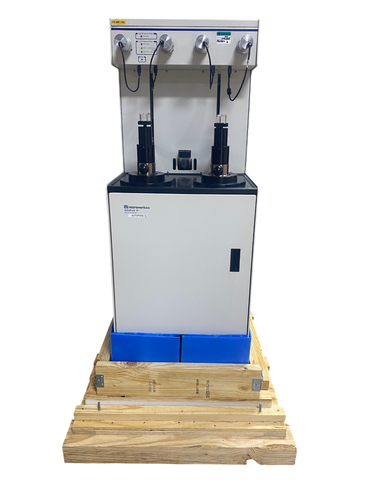 Micromeritics AutoPore IV 9520 Mercury Porosimeter 9061 Chamber Cycles