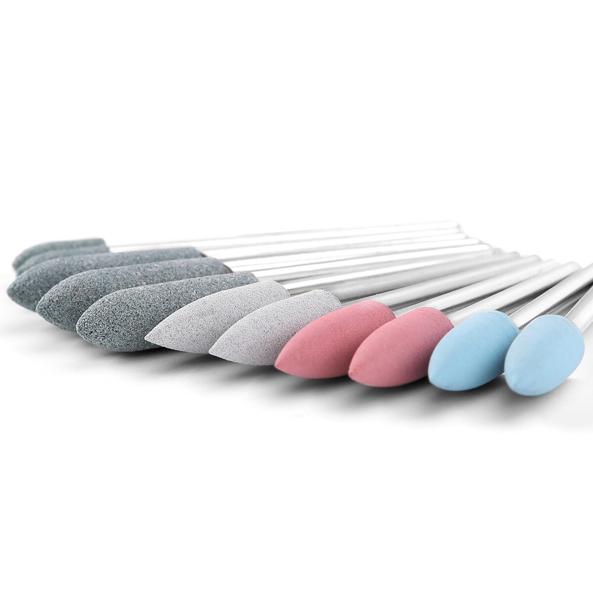35pcs Dental Polishing HP Kit Diamond Burs 2.35mm For Ceramic Porcelain Grinding