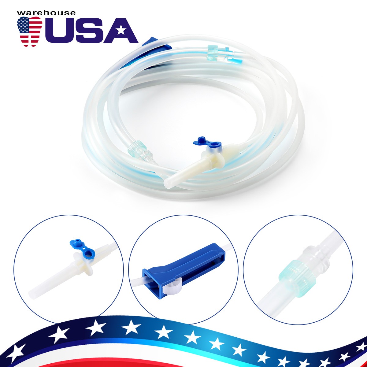 Dental Irrigation Disposable Tube Tubing for KAVo Implant surgery Surgic Motor