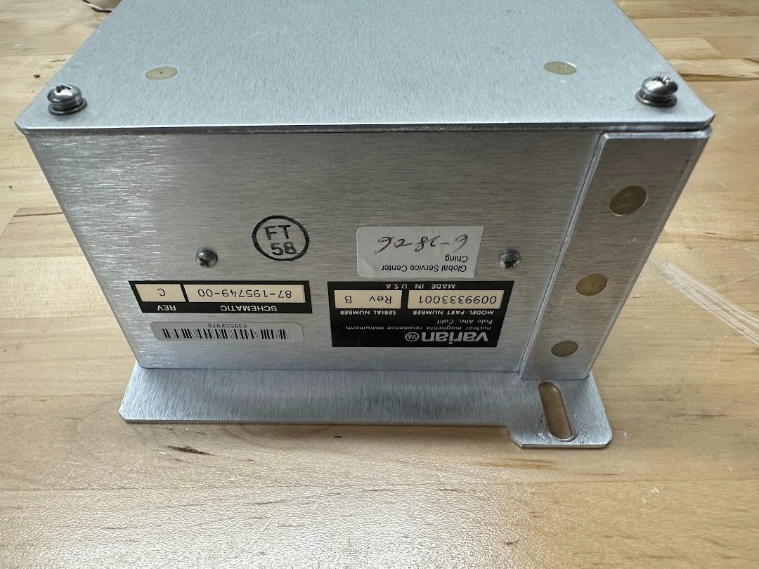Varian QHI RF Interface Module 0099333001 Mercury NMR Spectrometer Assembly