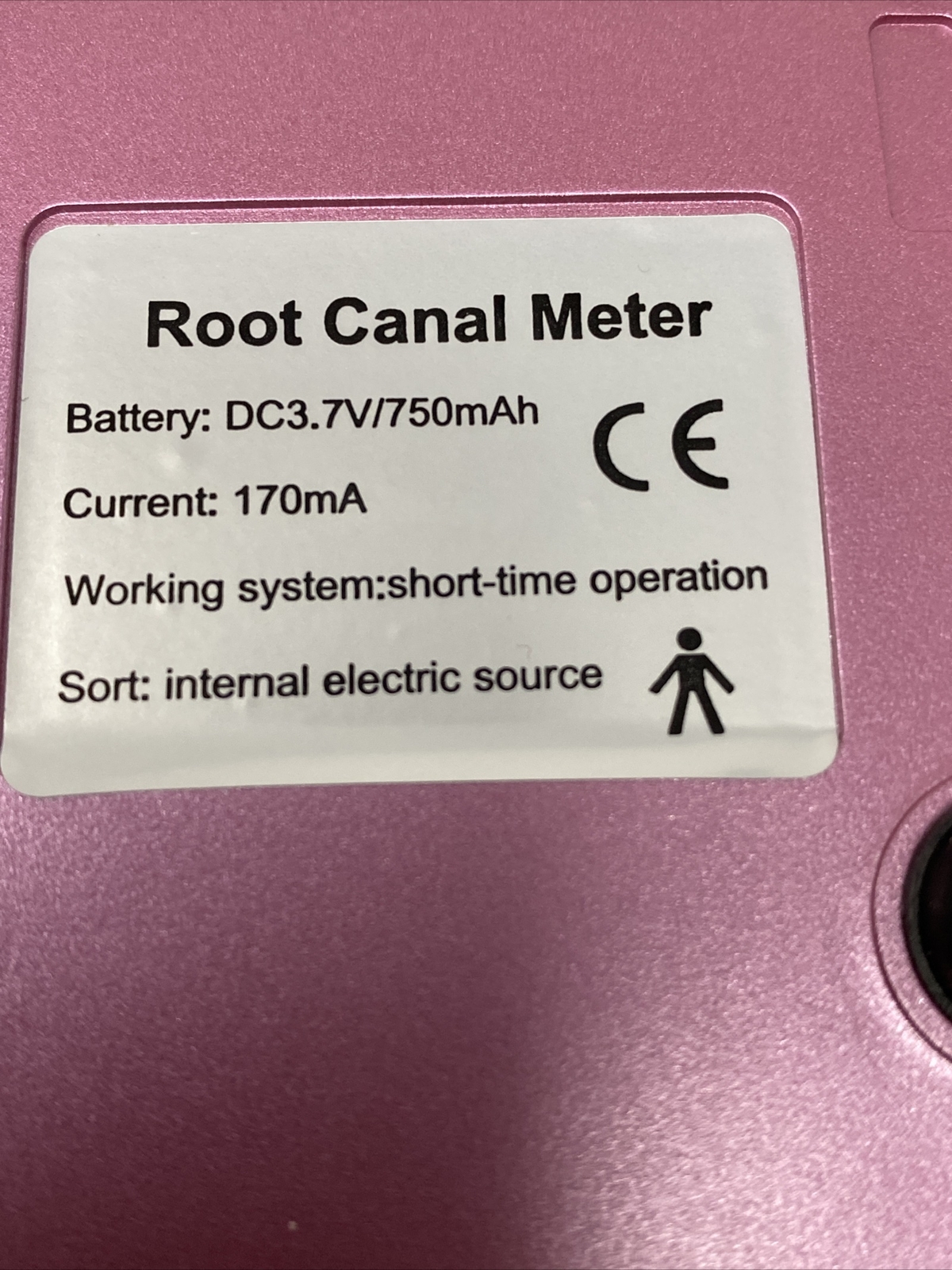Dental Endodontic Apex Locator Root Canal Meter LCD Screen YS-RZ-C Purple USA