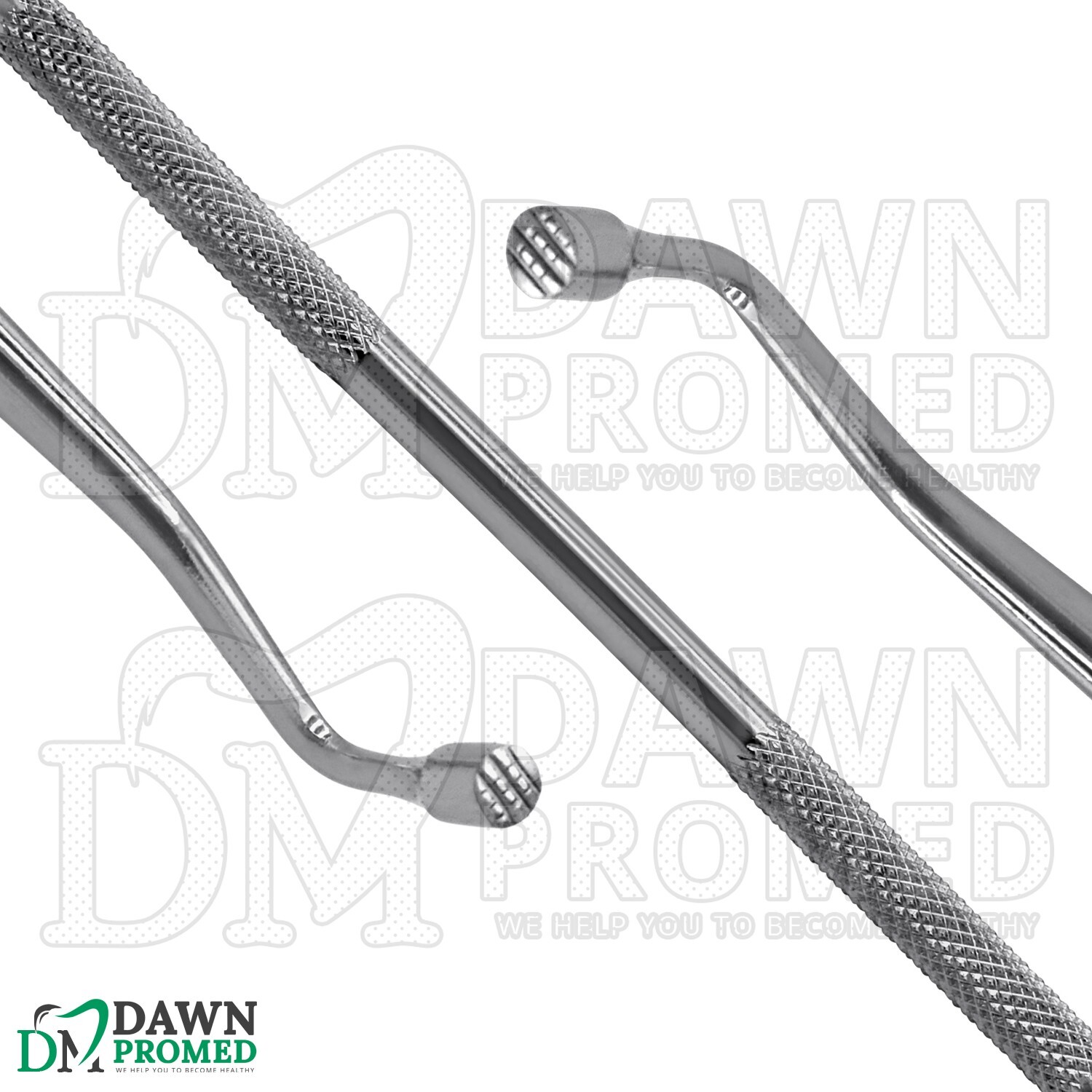 3 Pcs Amalgam Plugger Black #1/2 Double Ended 7″ Dental Instrument Set German Gr