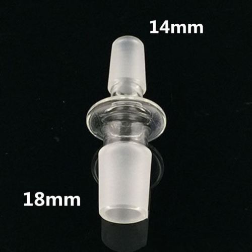 NEW | 18mm Male to 14mm Male Glass Adapter | FREE SHIPPING | US SELLER