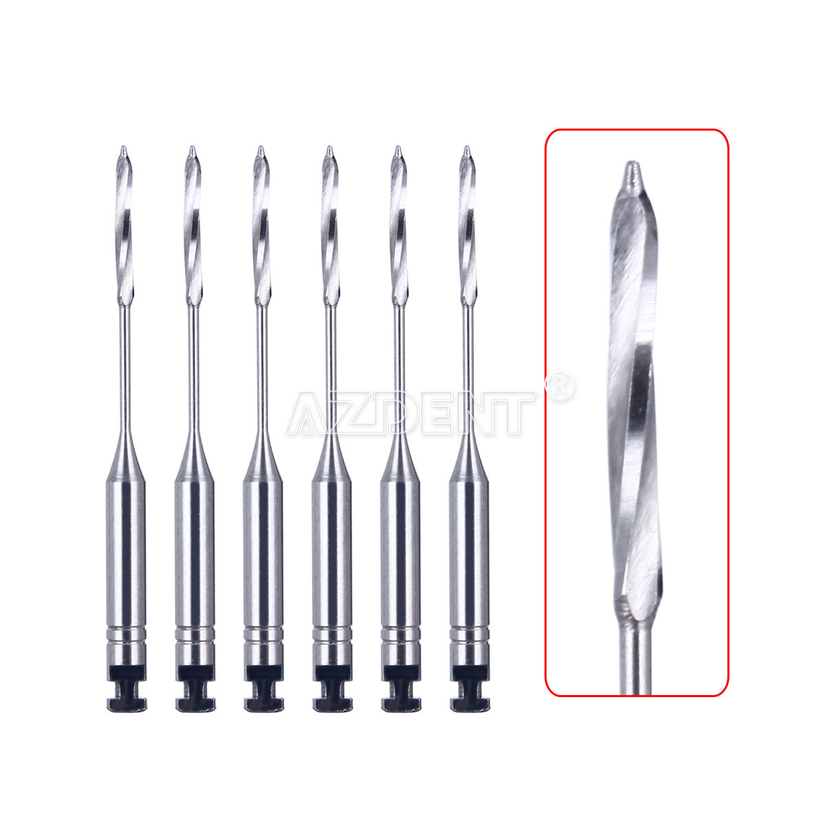 Dental Endo Pesso Reamers Gates Glidden Drills Fresa de conducto radicular #1-6