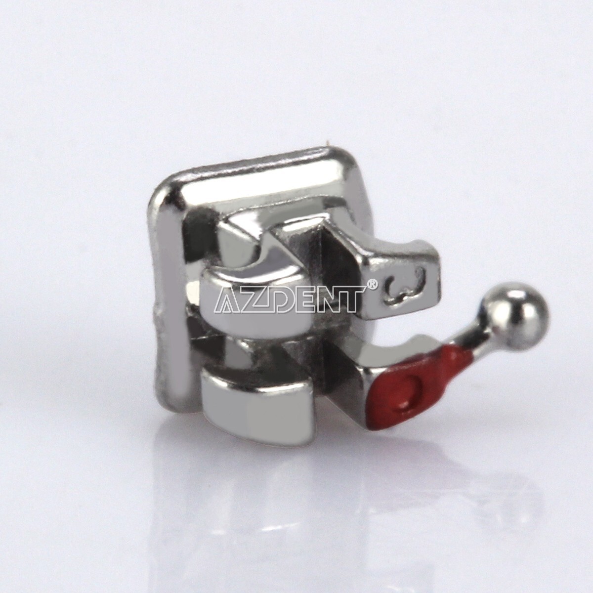 10Box AZDENT Orthodontic Dental Bracket Monoblock MIM Mini Roth.022 345 Hooks
