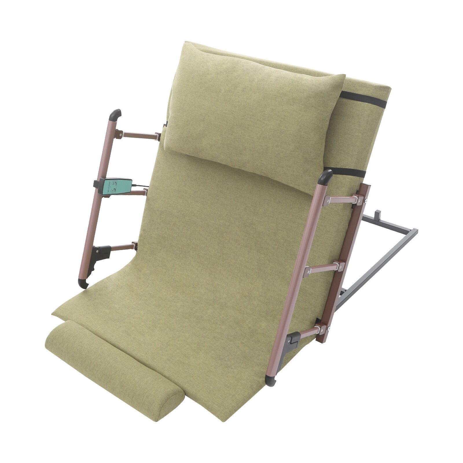 Electric Adjustable Bed Backrest 2°–80° Remote US Plug Green For Elderly