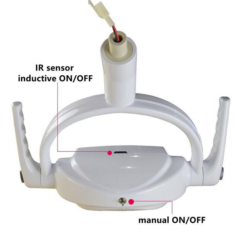 KWS Dental LED Oral Light Ceiling-mounted Surgical Operating Lamp 6 LED with Arm