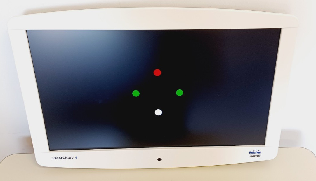 Reichert ClearChart 4 Digital Acuity System used Optometrist Ophthalmic eye exam