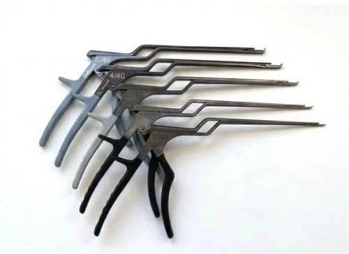 Medtronic METRx II Bayoneted Kerrison Rongeur 40cm 1mm 2mm 3mm 4mm 5mm