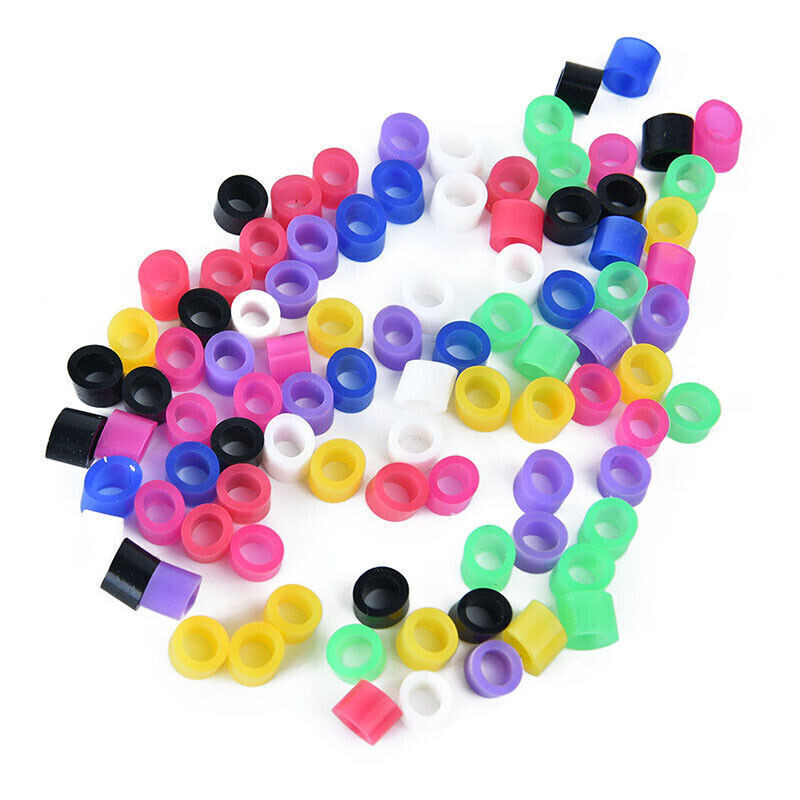 Dental Autoclavable Silicone Instrument Color Code Ring Multi-Color Rubber 135ºC