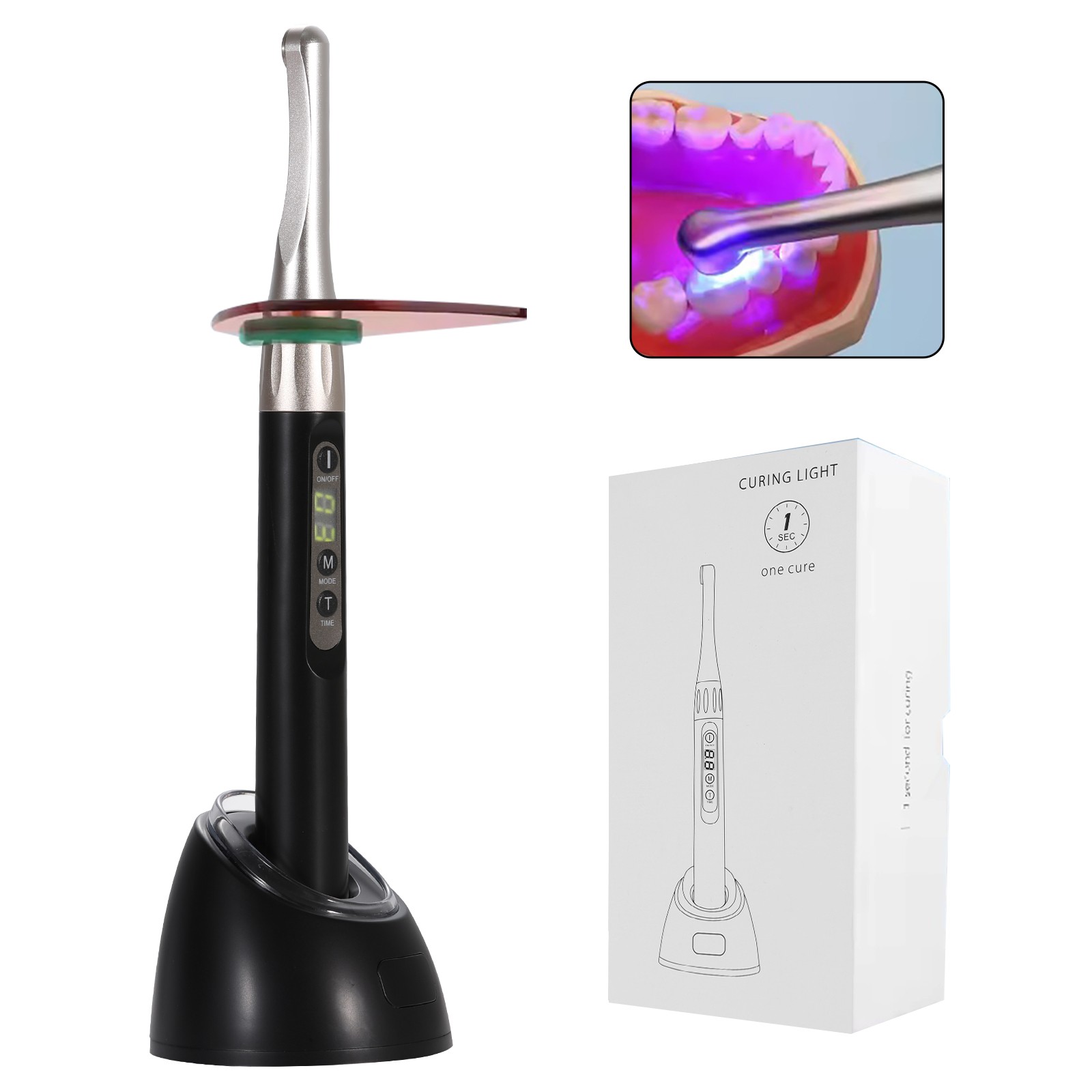 i LED II Dental lampara led de fotocurado cura 2500mw/cm² CE FDA