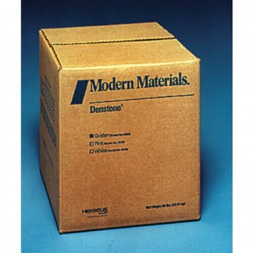 Kulzer Modern Materials Lab Plaster – White, Regular Set, 25 Lb. Box- 50048472