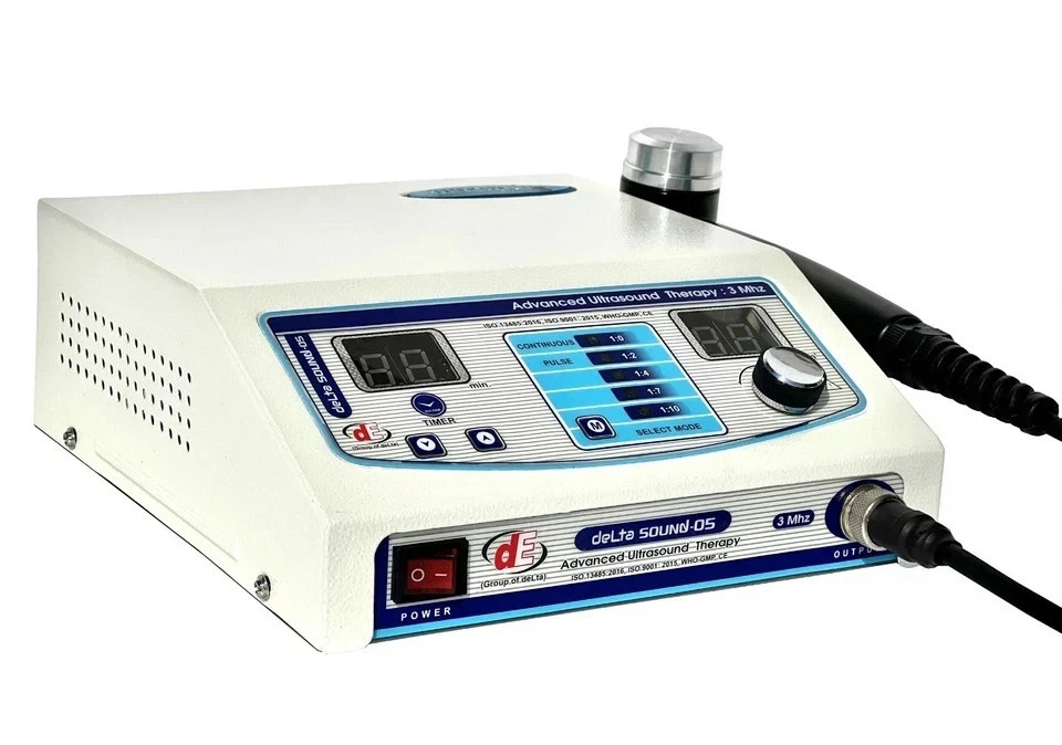 Brand New 3MHz Ultrasound Therapy Physical Ultrasound Therapy Machine Unit Delta