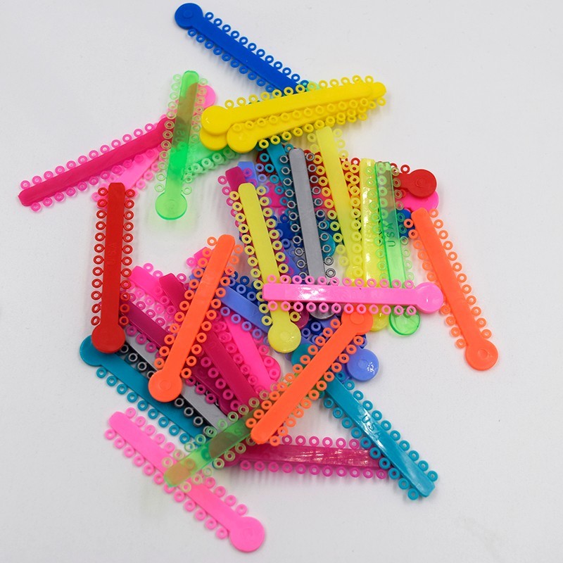 1040 Pcs Dental Orthodontic Ligature Ties Elastic Braces Rubber Bands Ligaduras