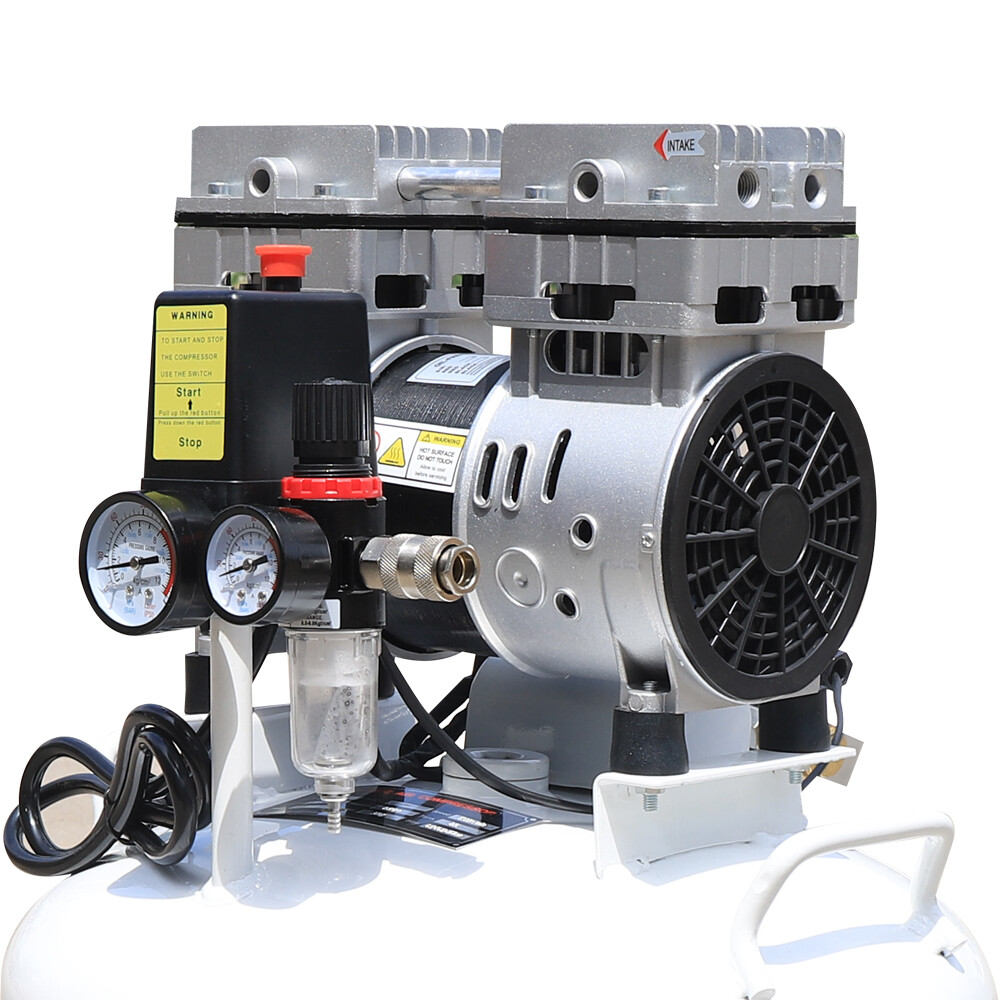 115PSI 40L Dental Medical Air Compressor Silent Air Compressor Oilless