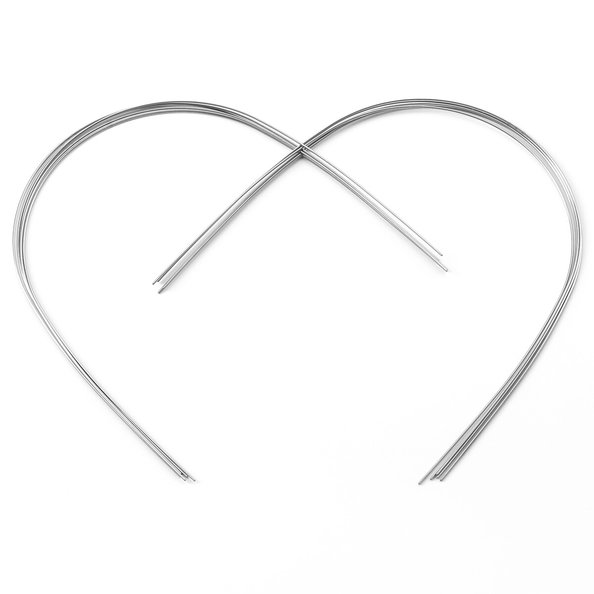 10Pcs/Pack Dental Orthodontic Super Elastic NITI Round Arch Wires Natural Form