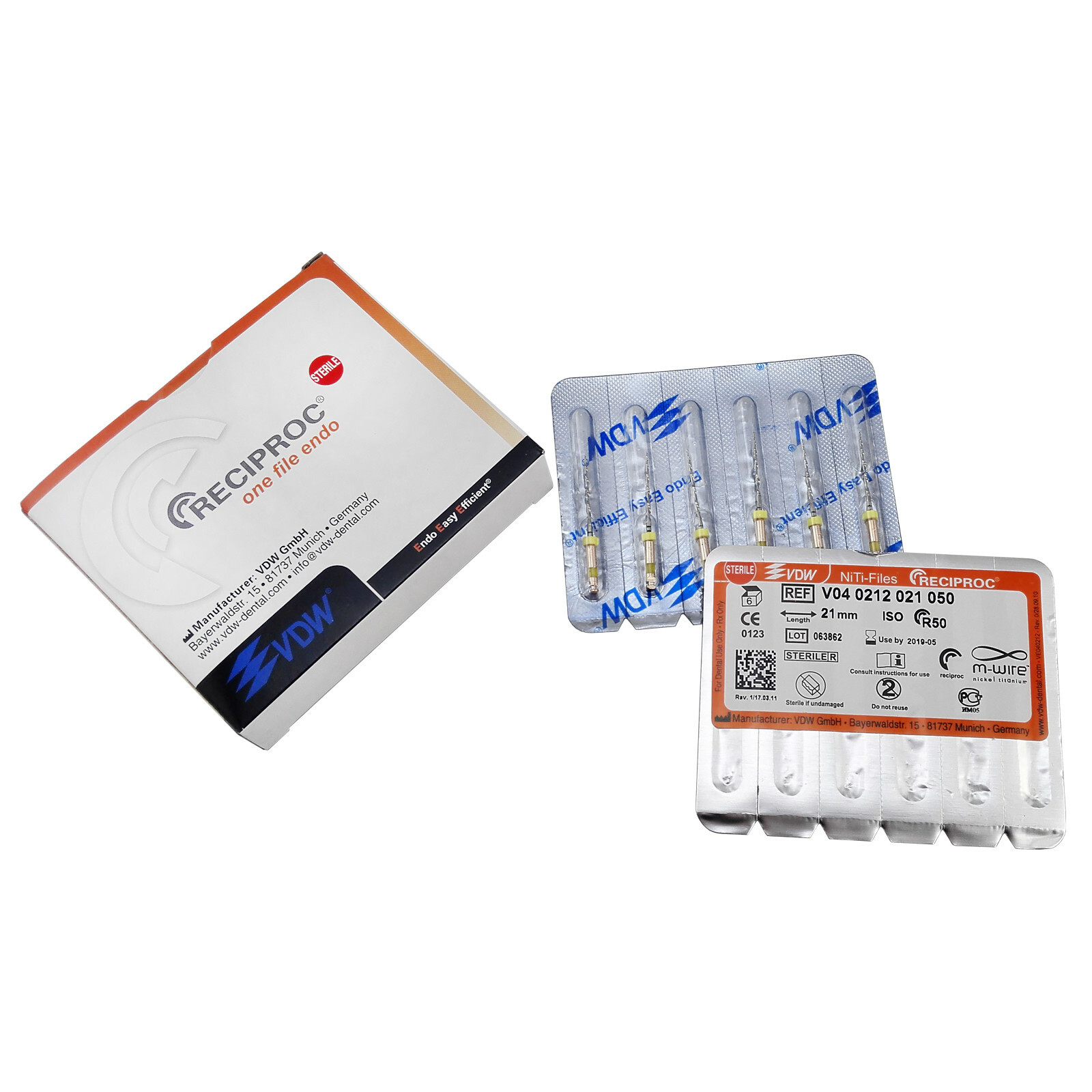 MacDent Dental Files Gutta Percha Points Absorbent Paper Tips R25 R40 R50