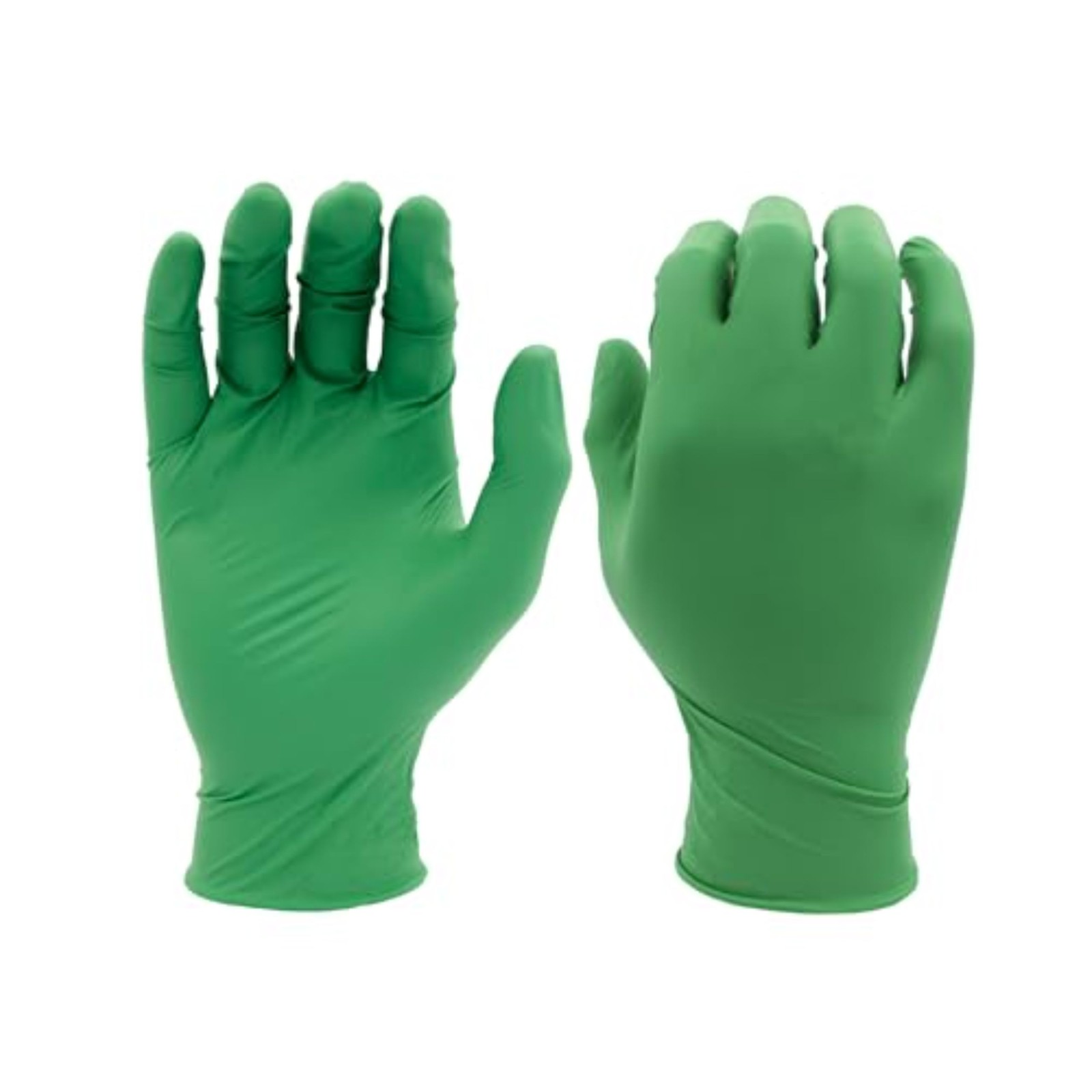 SHOWA 6110PF Nitrile Disposable Gloves, Small, 1 Box/100, 4 Mil