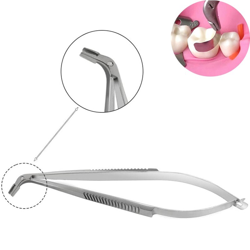 Dental Matrix Bands Ring Sectional Matrice Clamp Plier Tweezers Fit Palodent V3