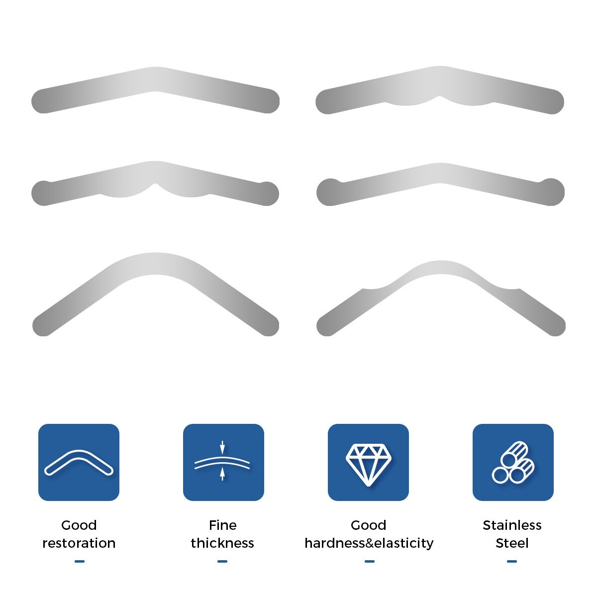 Dental Universal Matrix Bands Tofflemire Stainless Steel 0015′ Bands #1 #2 #13