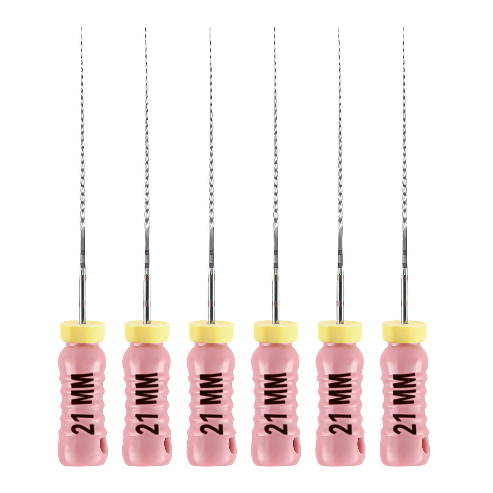 JMU Dental Endo Root Canal File C+FILES Hand Use 21mm/25mm Stainless Steel