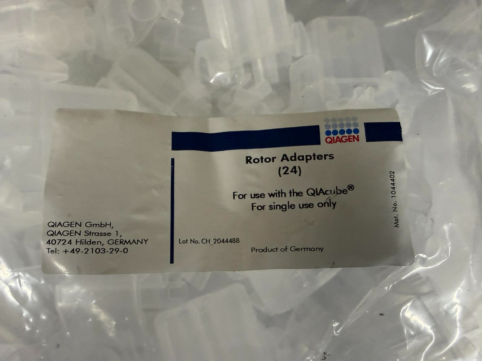QIAGEN 990394 Rotor Adapters/Elution Tubes 1.5ML 1 bag 24 for QIAcube