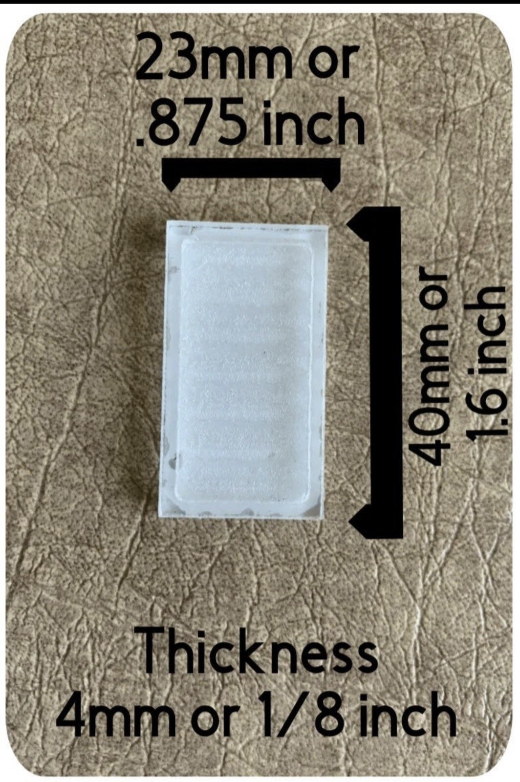 Xray Marker Plastic Clear Casing 10 Piece Set