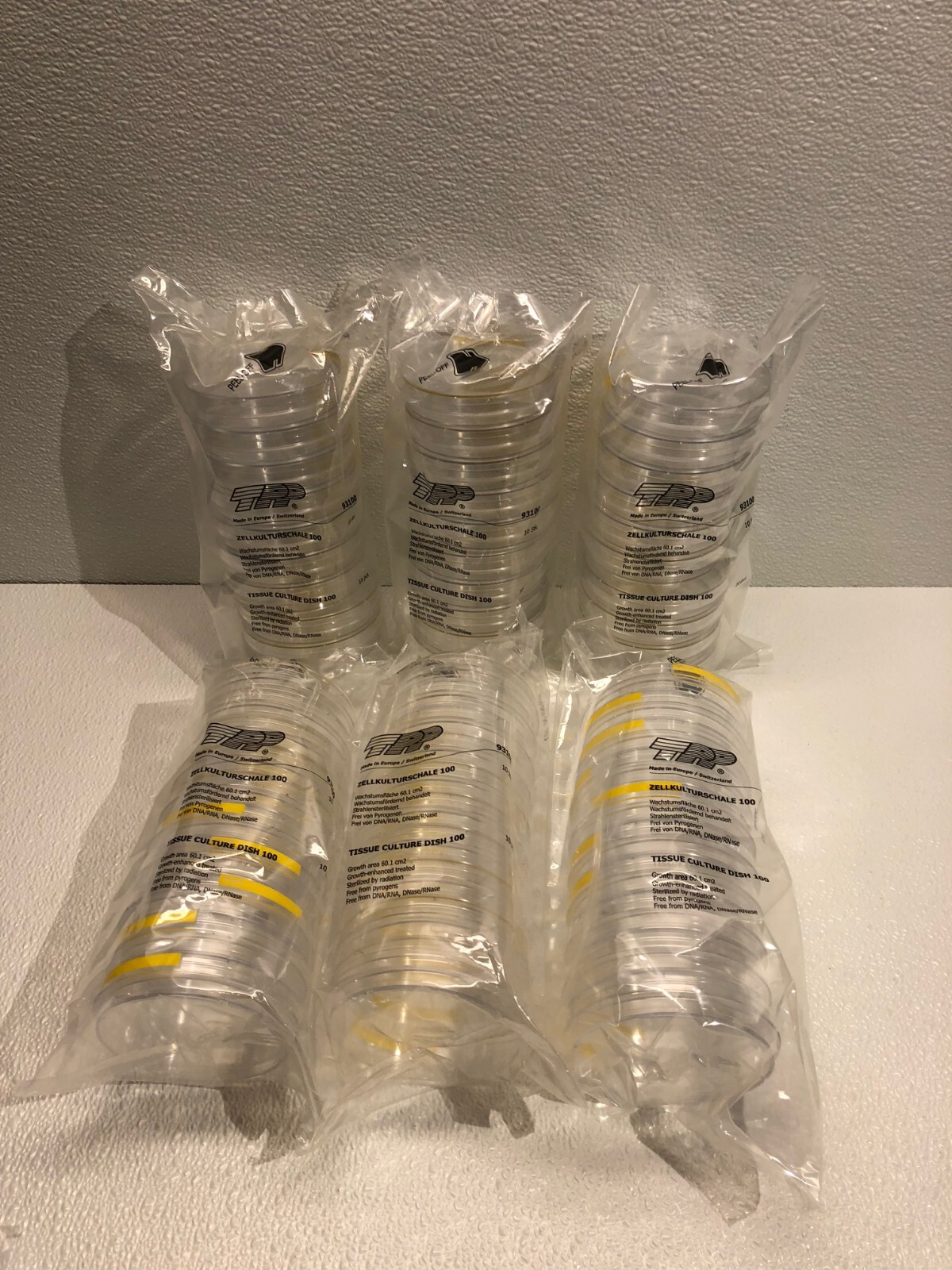 TPP Tissue Culture Dish 100 93100 10 Pcs/Pk Lot Of 6