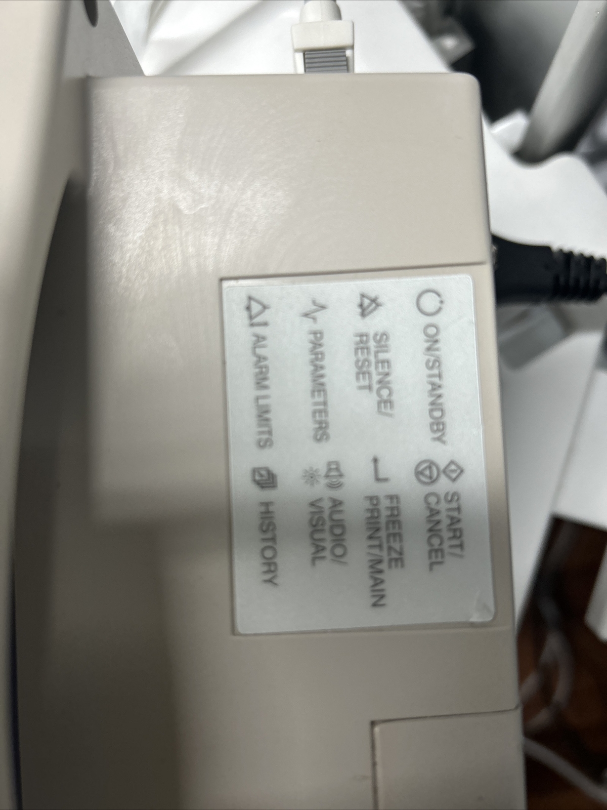 Casmed 750 Masimo Set Capnograph Oximeter portable patient ready