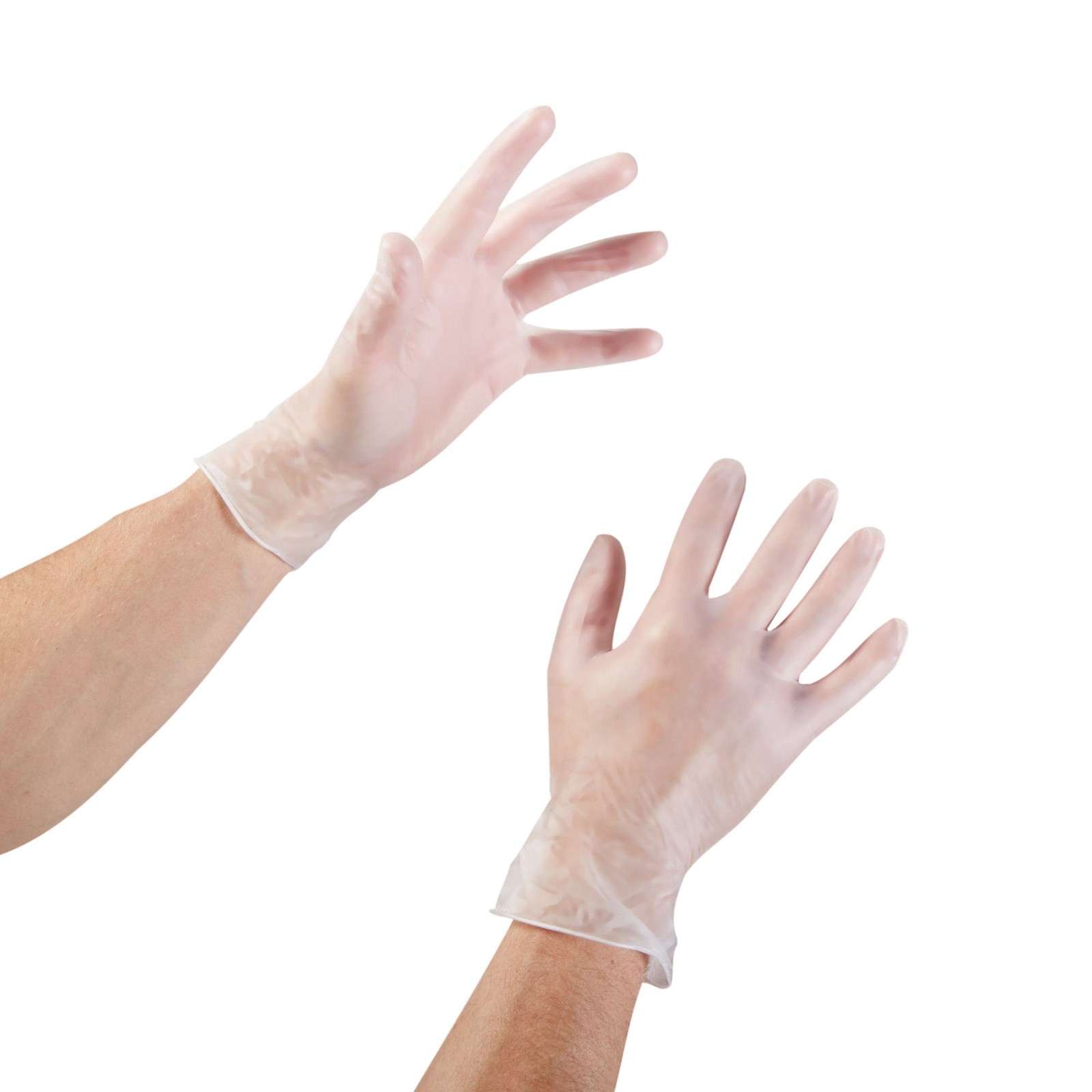 McKesson Vinyl Exam Glove Standard Cuff Length MEDIUM 1000 per Case