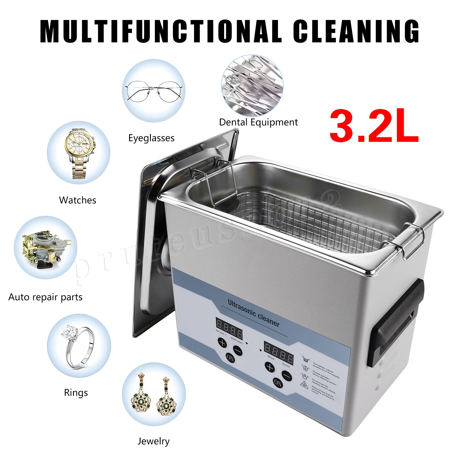 Digital Ultrasonic Cleaners 110V/220V