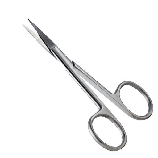 Set of 2 Iris Scissors, 3.5″, Straight, Delicate, 10mm Blades, Premium