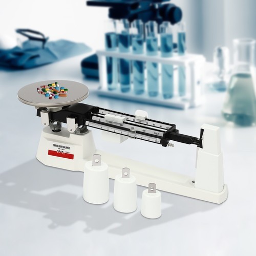 Triple Beam Scale ‎Indoor Mechanical Balance Scale Lab Scale 2610g/5.75lbs