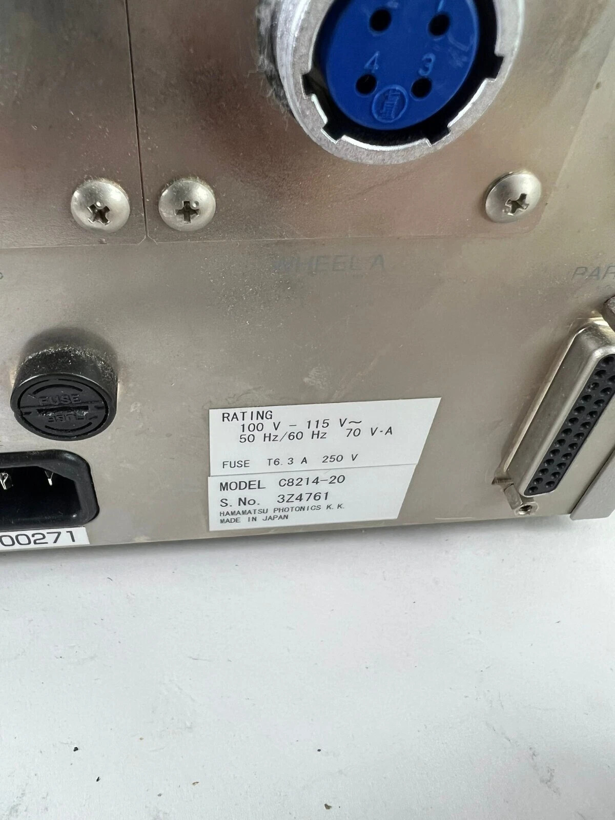 Hamamatsu Filter Exchanger Controller C8214