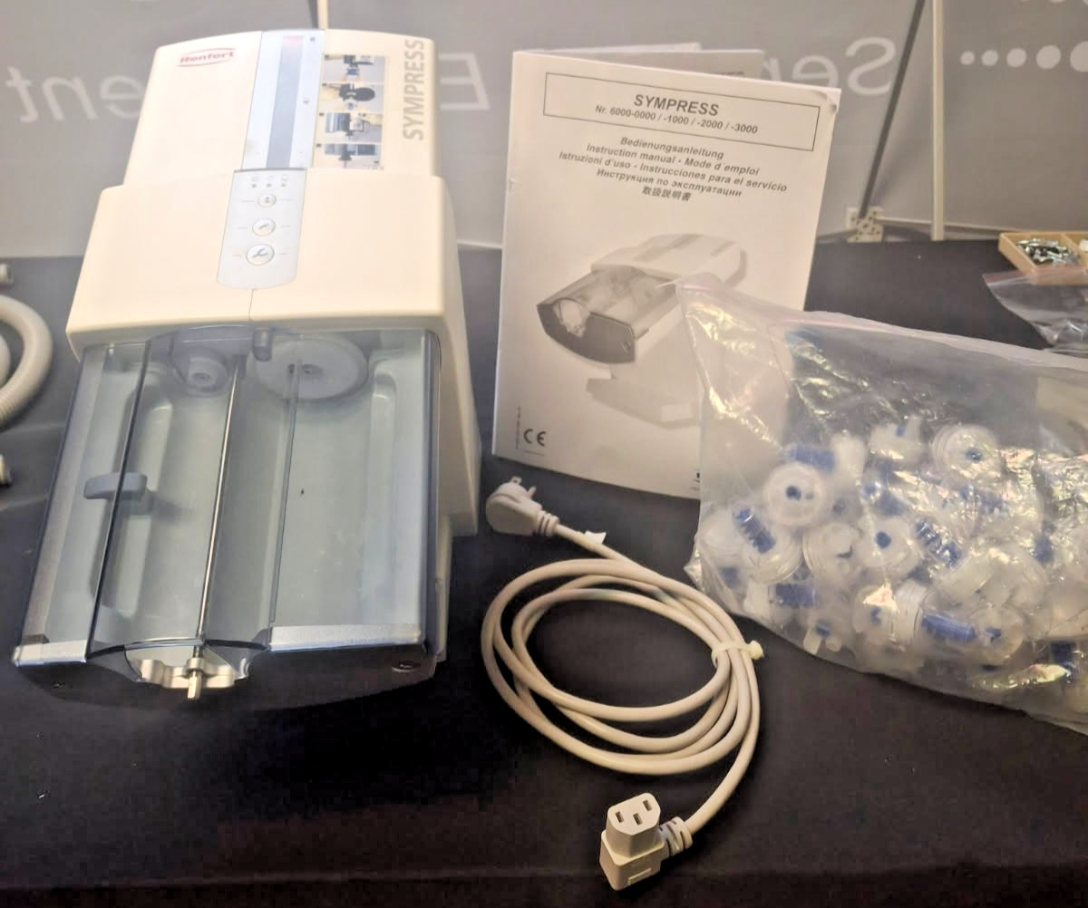? Renfert Sympress 6000 Dental Impression Mixing Machine – Includes Mixing Tips