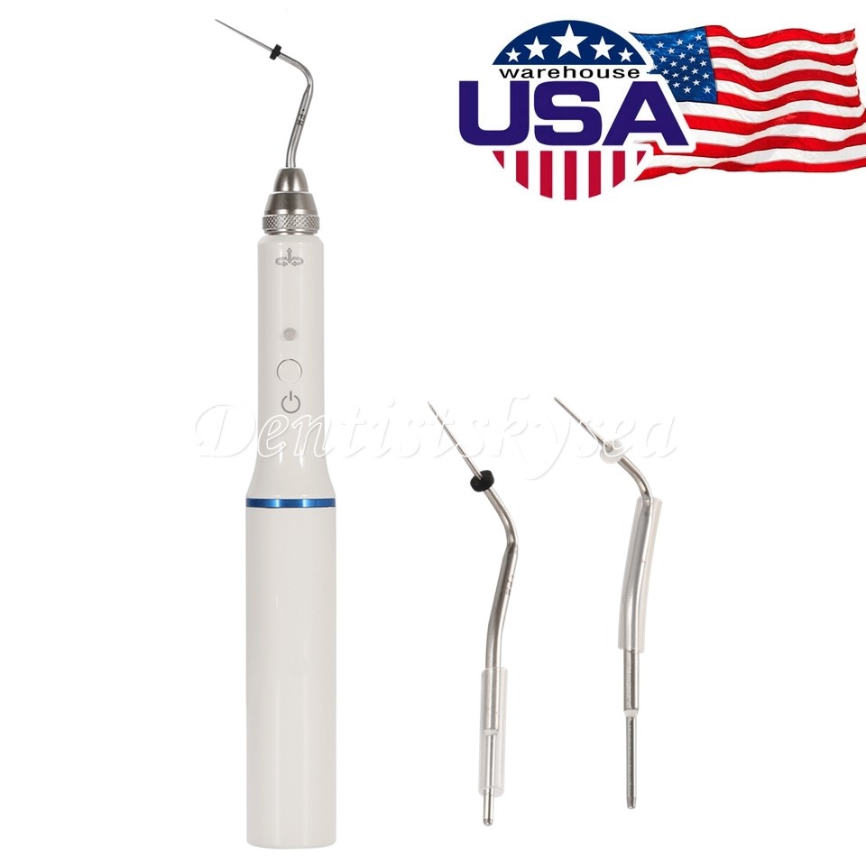 Dental Endodontics Heated Pen Endo Gutta Percha Obturation System 2 Heating Tips