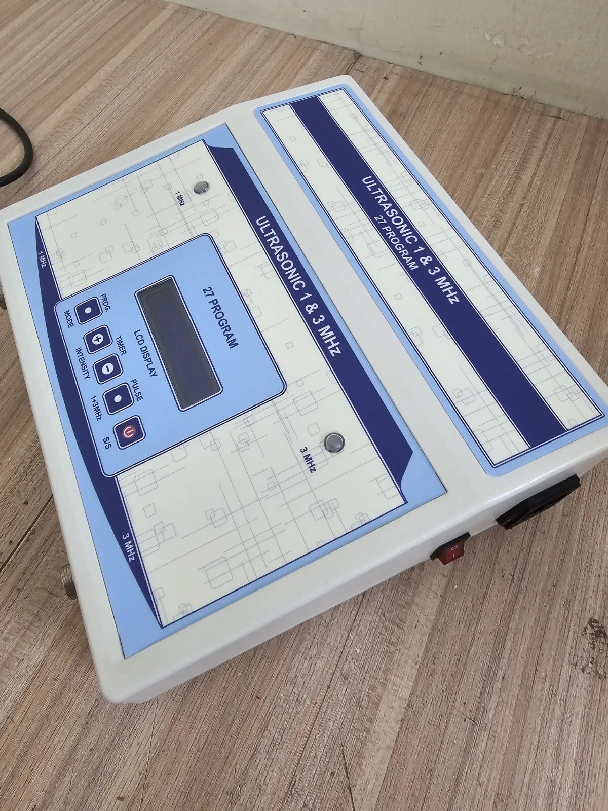 New Ultrasound Therapy Pain relief Therapeutic 1MHz & 3MHz Physiotherapy Machine