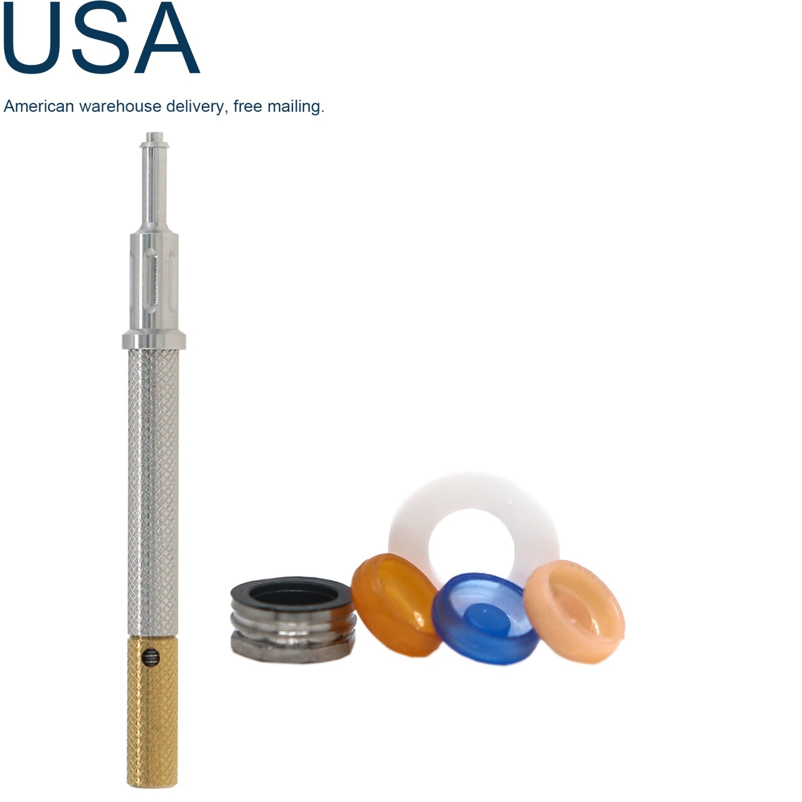 Locator Abutment Replac Retention cap Set Insertion Extraction Locator core Tool