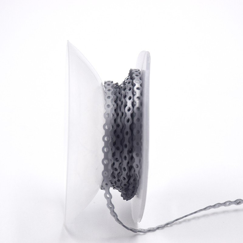 Dental Orthodontic Elastic Rubber Power Chain Braces Bands Short/Long/Close